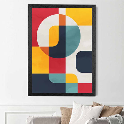 Abstract Painted Colourful Illustration No 2 Art Print | Wall Art Plaza