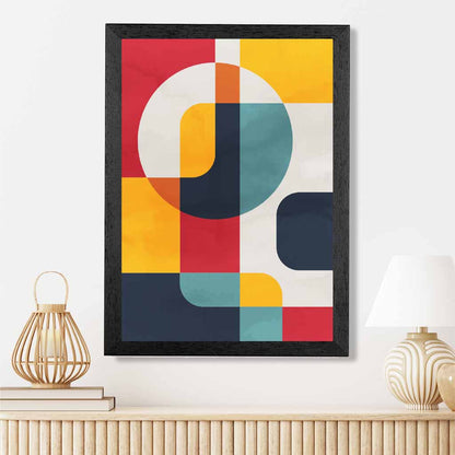 Abstract Painted Colourful Illustration No 2 Art Print | Wall Art Plaza