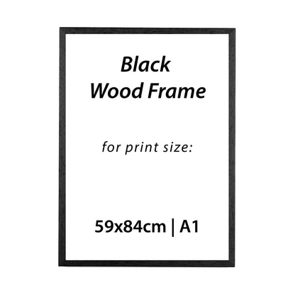 3 x A1 Black Frame