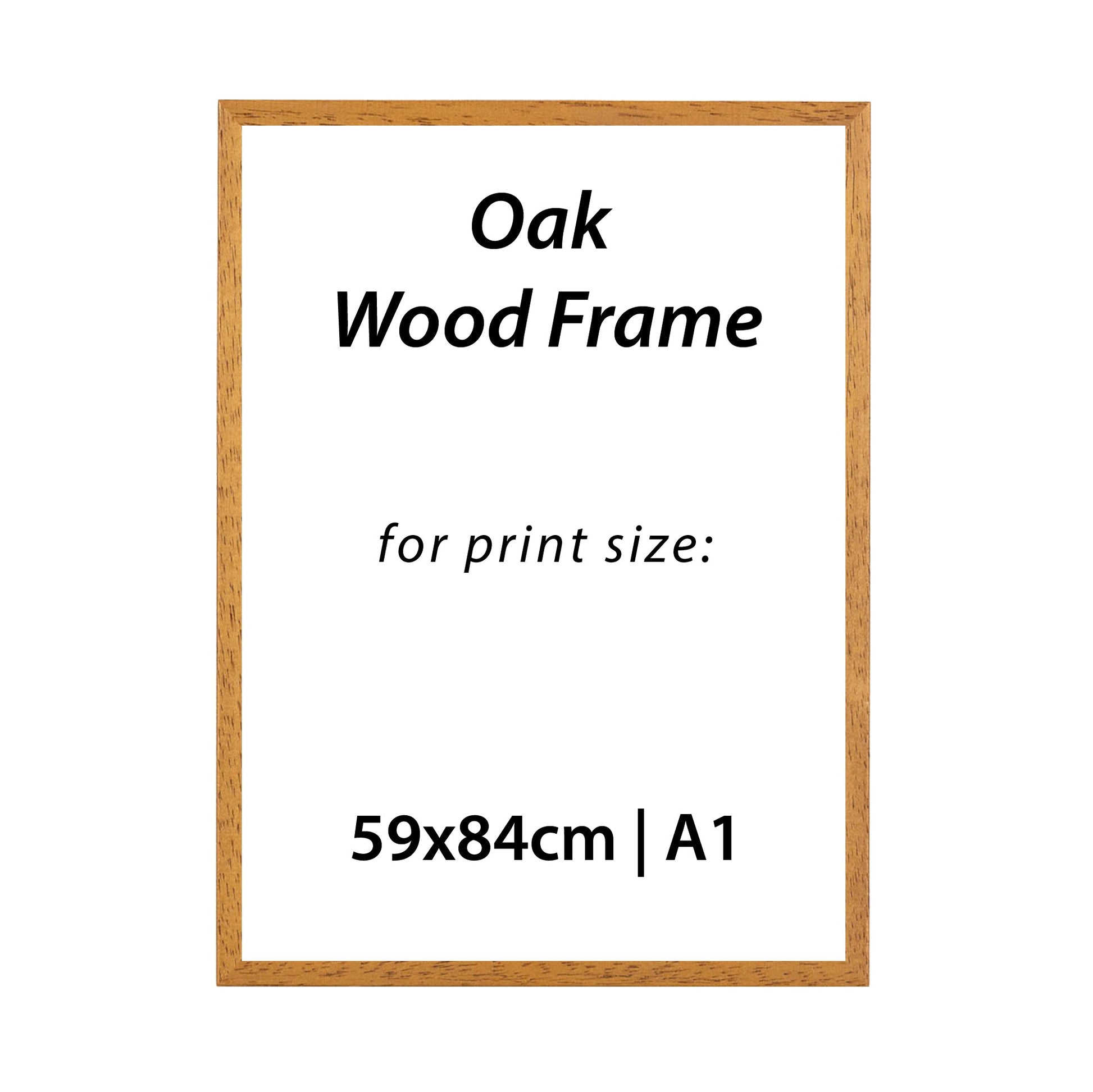 3 x A1 Oak Frame