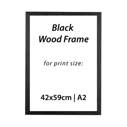 3 x A2 Black Frame