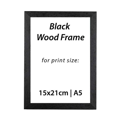 3 x A5 Black Frames